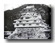 萩城（指月城）は明治七年に解体された