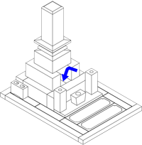 お墓の納骨蓋の開閉方法