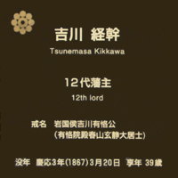 11代藩主 吉川 経章