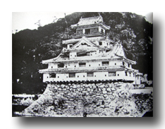 萩城(指月城)は明治七年に解体された