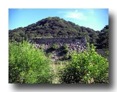 現在の萩城(指月城)跡
